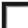 20" x 54" Non-Beveled Eva Black Silver Full Length on The Door Mirror - Amanti Art: Over-the-Door Hanging - 3 of 4