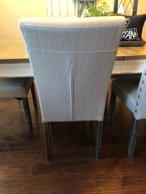 Weathered gray best sale dining chairs