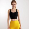 Anna-Kaci Active Women's Crisscross Back Sports Bra with Wide Elastic Band and Supportive Straps for Activewear - 2 of 4