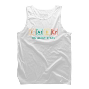 Men's Design By Humans Dad Handsome, Charming, See Also ATM By Tank Top - 1 of 2