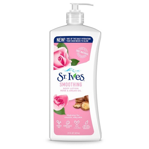 St Ives Rose Argan Body Lotion 21 Fl Oz Target