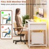 Besiost 59-In Computer Desk with Charging Station for Home Office - 4 of 4