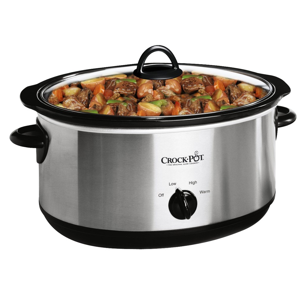 Crock-Pot 7qt Manual Slow Cooker -  SCV700-SS