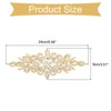 Unique Bargains Sparkling Elegant Crystal Rhinestone Applique for Party Clothing DIY Sewing - 2 of 4