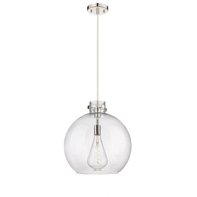 Innovations Lighting Newton Sphere 1 - Light Pendant in Polished Nickel ...