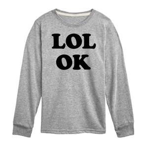 Men's - Instant Message - Dad & Son Matching Set Long Sleeve Graphic T-Shirt - 1 of 4