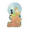 Women's Design By Humans Cat Pumpkin Pile By AwkwardDragon Racerback Tank Top - 2 of 3