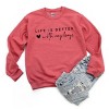 Simply Sage Market Life Is Better With My Boys Heart Sweatshirt - 3 of 4