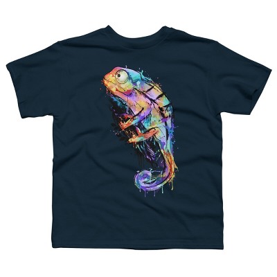 Boy's Design By Humans chameleon By alnavasord T-Shirt