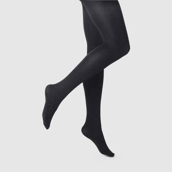 Women's 120D Blackout Tights - A New Day™ Black