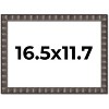 PosterPalooza | Deco Black Picture Frame - UV Acrylic, Backing Board, Hanging Hardware Included - 2 of 4