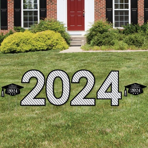 Festive Year Yard Sign - 2024