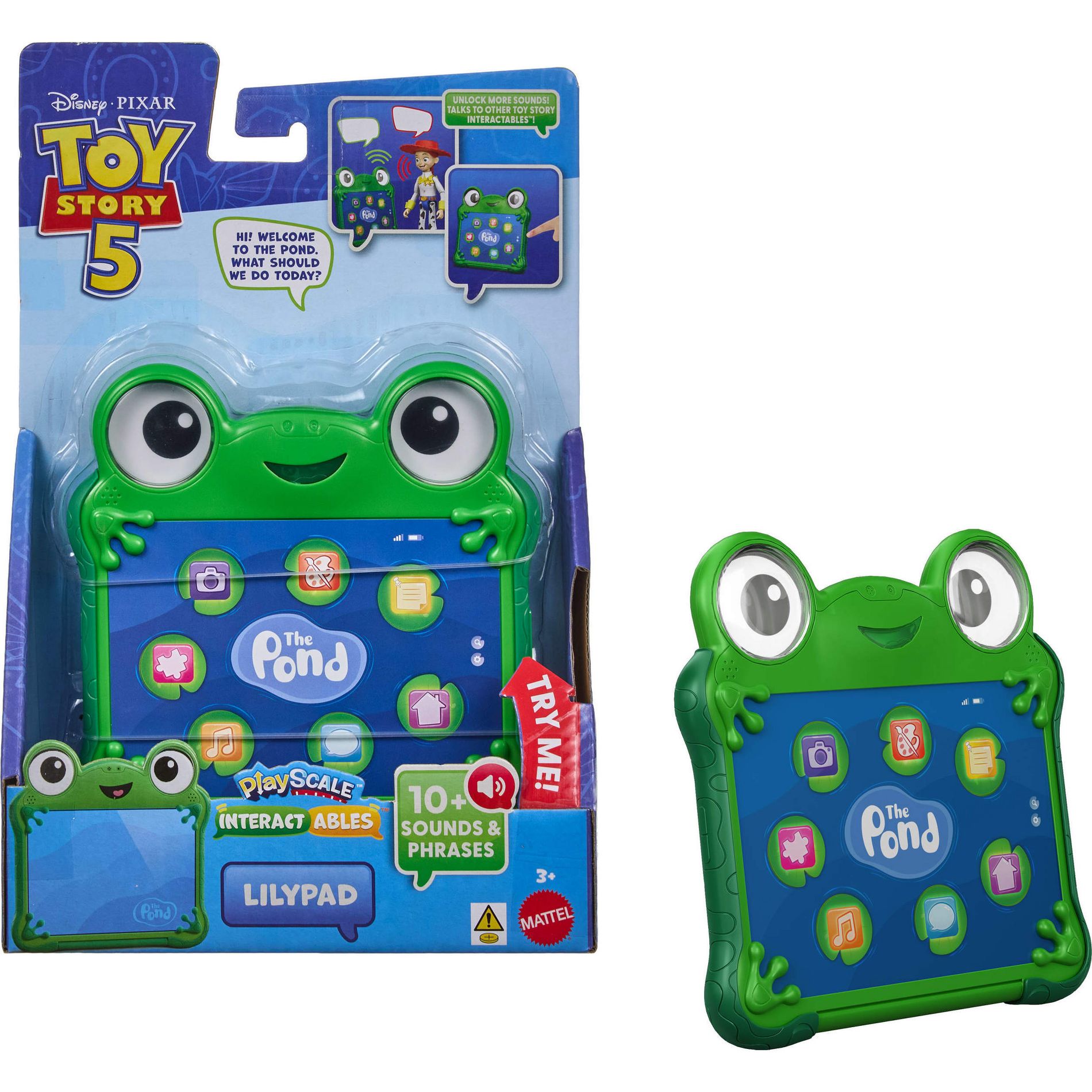 Disney and Pixar Toy Story 5&nbsp;Interactables&nbsp;Lilypad, 6"&nbsp;Figure,&nbsp;Movie Phrases & Cross Talk