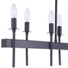 Craftmade Lighting 8 - Light Island Pendant Light in  Flat Black - 4 of 4