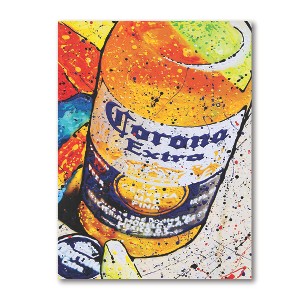 Courtside Market Drizzle Corona Gallery-Wrapped Canvas - 1 of 4