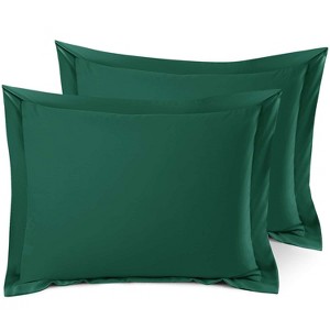 Nestl Soft Pillow Shams Set of 2, Double Brushed Microfiber Pillow Covers, Premium Pillow Shams With 1.5” Flange - 1 of 4