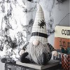 FURNIinspire Decorative Objects Set Of 2 Fabric Sitting Gnome With White Hat Spider, Holiday Decorations For Party, Multicolored, 5.5"*10.2"*23.5" - 2 of 4