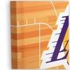 NBA Los Angeles Lakers Court Canvas Wall Sign - 4 of 4