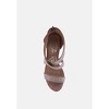 Queen Bee Rhinestone High Heeled Women Sandals - 4 of 4