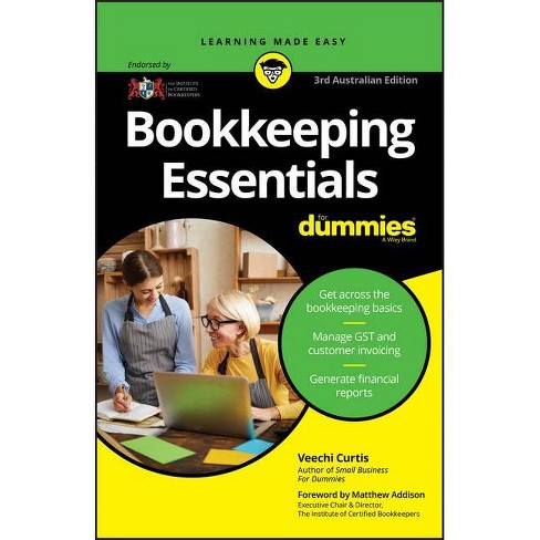 Bookkeeping Essentials for Dummies - 3rd Edition by  Veechi Curtis (Paperback) - image 1 of 1