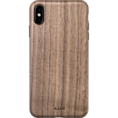 LAUT Apple iPhone XS Max Pinnacle Case - Walnut