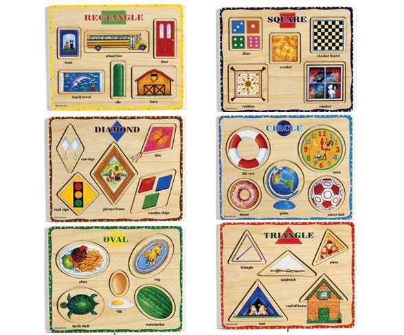 Puzzleworks Shape Puzzles  - Set of 6