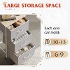Dresser with 3 Drawers, Fabric Nightstand, Organizer Storage Dresser for Bedroom, Hallway, Entryway, Closets - 3 of 4