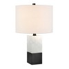 Hudson and Canal 21.5" Tall Table Lamp with Fabric Shade - 3 of 4
