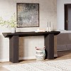 Hommoo 63-Inch Long Entryway Console Table Dark Gray - 4 of 4