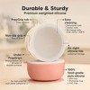 2-Pack Prep Baby Bowls with Suctions & Lids, Silicone Bowls for Baby Boy, Girl, Toddler Suction Bowl, Kids Bowl BPA-Free - 2 of 4