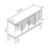 59.84''Large Size 4-Door Cabinet, Same as Living Room, Kitchen, Bedroom, Hallway - 3 of 4
