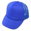Dalix Solid Trucker Hat Summer Mesh Cap - 2 of 4