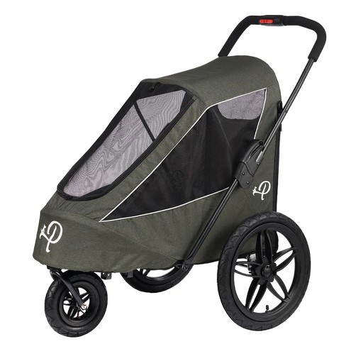 Joovy Pootler 2-in-1 Pet Stroller and Carrier - Black