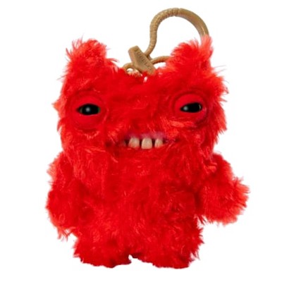 Fuggler Plush Clip-On Keyring Munch Munch, Red