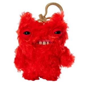 Fuggler Plush Clip-On Keyring Munch Munch, Red - 1 of 3