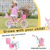 Itopfox Girls Princess Style Bike with Doll-Seat & Basket & Training Wheels for Kids Ages 2-13, Multiple Colors - 4 of 4
