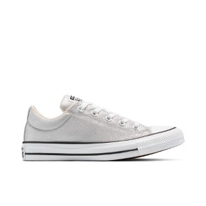 Converse Women's Street Low Top Lurex Shine Sneakers - Silver - 1 of 4