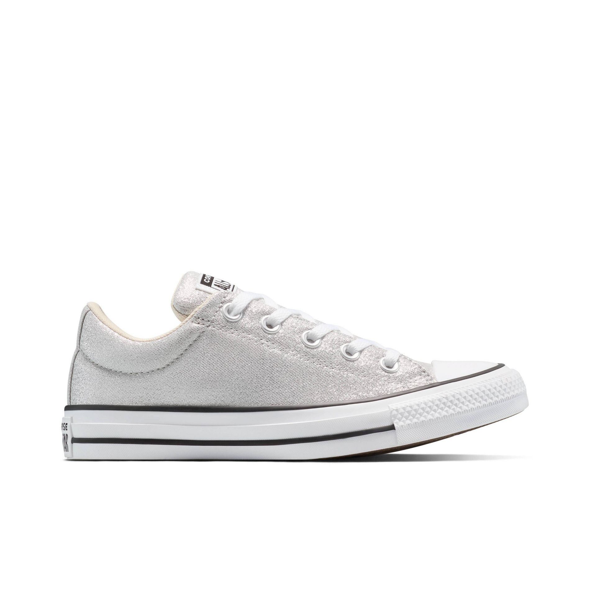 Converse Women's Street Low Top Lurex Shine Sneakers - Silver