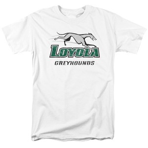 Men's Loyola University Maryland Official Distressed Primary T-Shirt Distressed Primary - 1 of 4