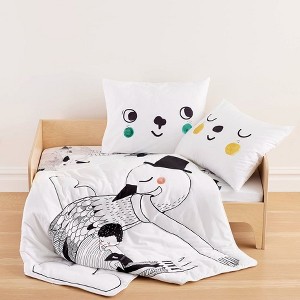 Swan Toddler Bedding Set - 1 of 4