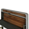Full Upholstered Bed Frame, Full Platform Bed with Headboard Storage, Lights, USB Ports, Sockets, Wear Resistant Ventilate Linen Fabric - 4 of 4