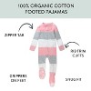 Honest Baby Organic Cotton Snug-Fit Footed Pajamas - 2 of 4