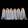 Northlight LED Lighted Ghost Halloween Outdoor Pathway Markers - 30" - White - Set of 6 - 3 of 4