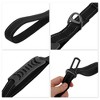 Unique Bargains Dog Car Seatbelt 45.28"-70.08" Shock Absorbing with 2 Padded Handle Metal Carabiner Clip for Medium Large Dogs - 4 of 4