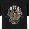 Supernatural Hunters & Investigators on Black Short Sleeve Adult T-Shirt - 2 of 3