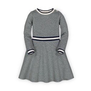 Hope & Henry Girls' Quilted Matelasse Dress, Infant - 1 of 4
