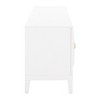 Riya 2 Door 1 Shelf Media Stand - MED5006 - White - Safavieh - 4 of 4