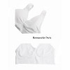 Allegra K Women's Removeable Pads Wirefree Sleep Vest Tops Bralettes - 4 of 4