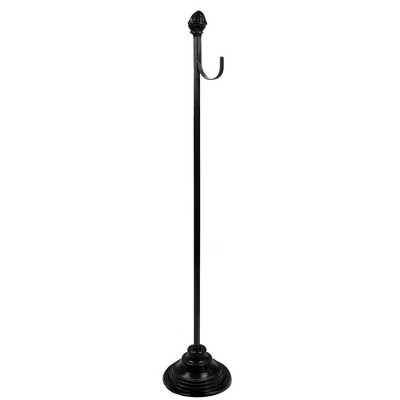 Northlight 30" Black Metal Christmas Wreath Hanger Stand