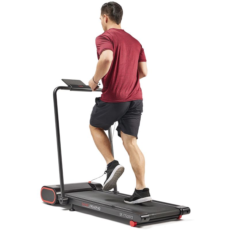 Sunny Health &#38; Fitness Smart Compact Treadpad Electric Treadmill, 3 of 11